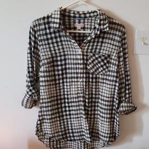 Merona flannel print